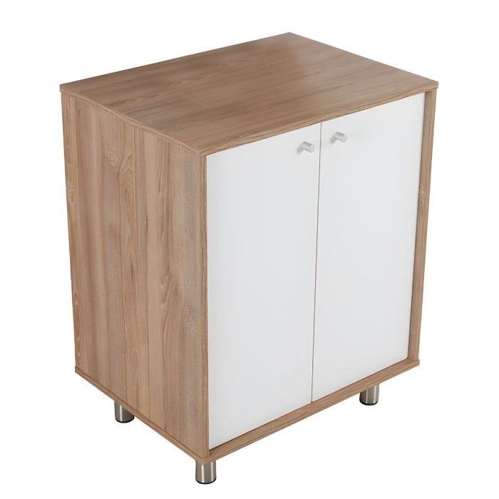 Mueble para Baño Vessel Vital 60 cm Miel con Monomando Alto Corona