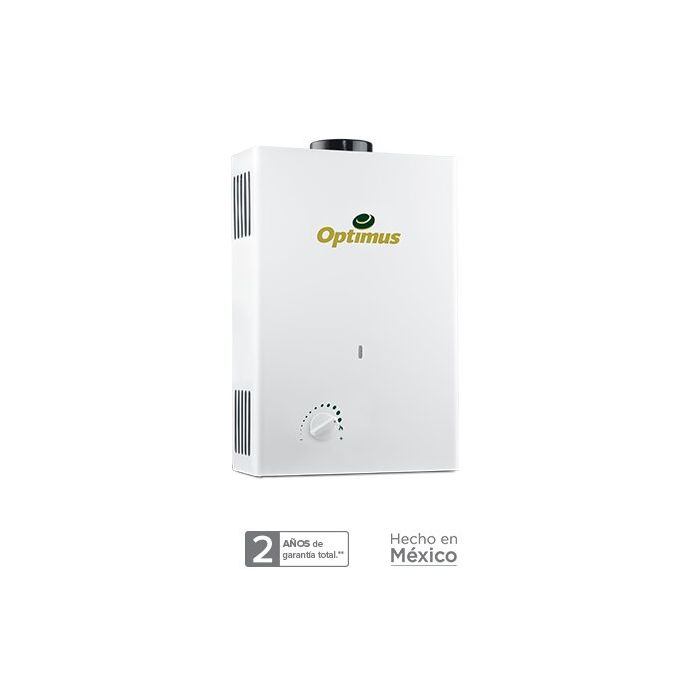 Calentador Instantáneo Optimus OI-07 Gas LP 8 L/min