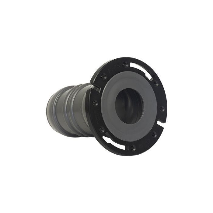 Brida para desagüe cromo 4''