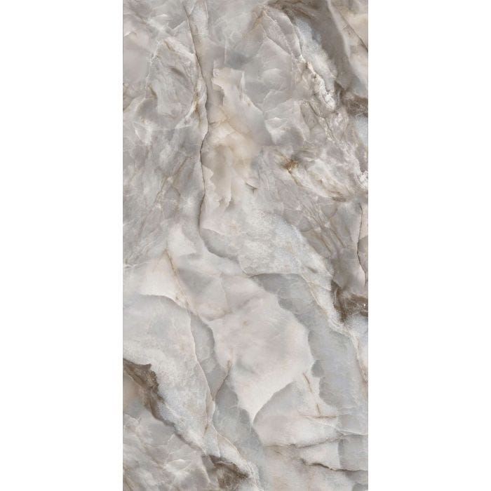 Piso Caravaggio Mármol Gris 60 x 120 cm Porcelánico Brillante Rectificado Tendenzza - CAJA con 1.44 m²