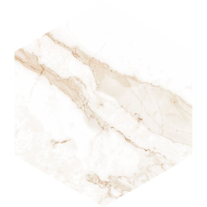 Piso Sereni Light Hexagonal 23.2 x 26.7 cm Claro