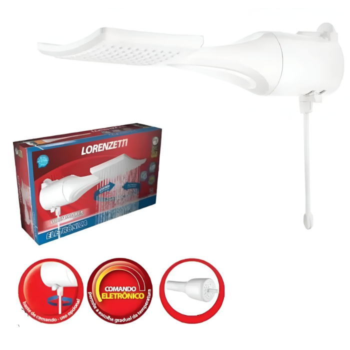 Regadera Eléctrica Shower Ultra Electrica Lorenzetti