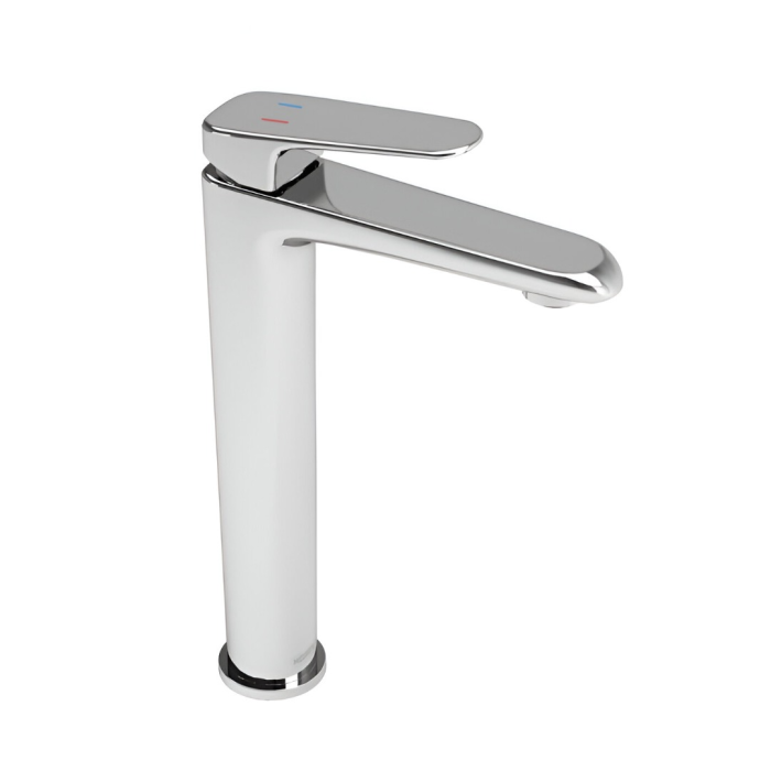 Monomando Lavabo Alto Sin Contra Potenza Cromo