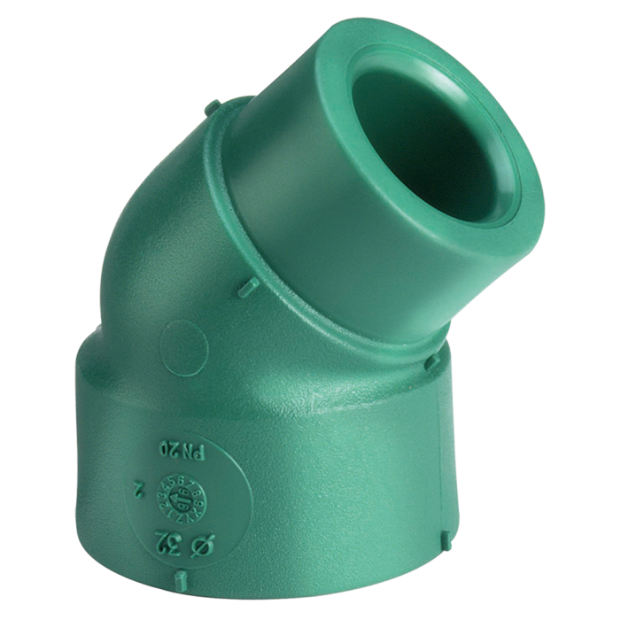 Codo M-H 45° de 25 mm