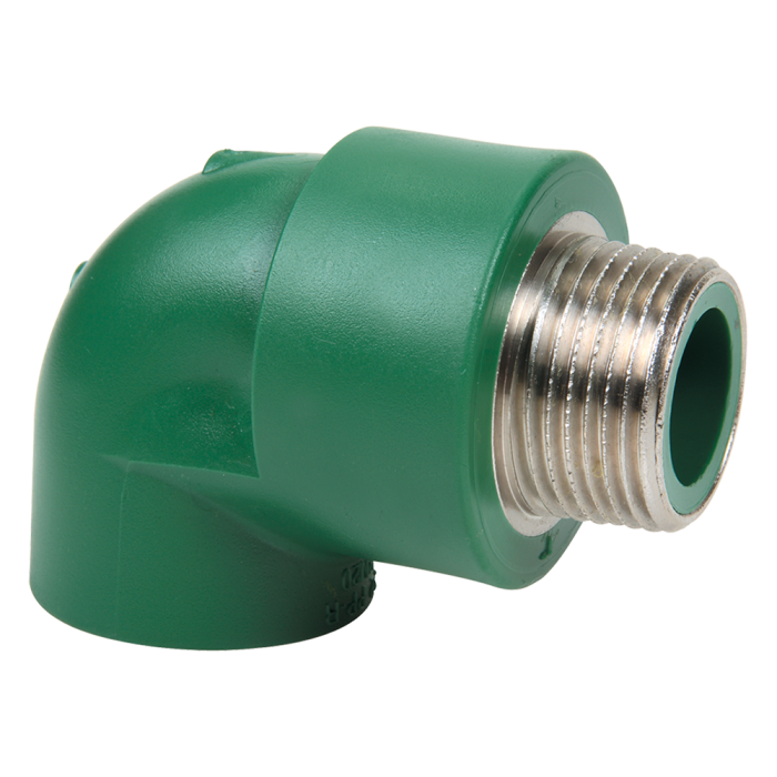 Codo rosca macho 90° de 32 mm x 3/4"