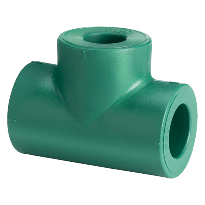 Tee reducida extrema/central de 32 x 25 x 20 mm