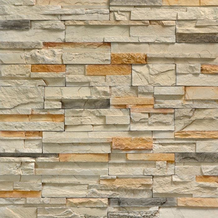 Piedra Fast Set Beige 50 x 10 cm - CAJA con 1.00 m²