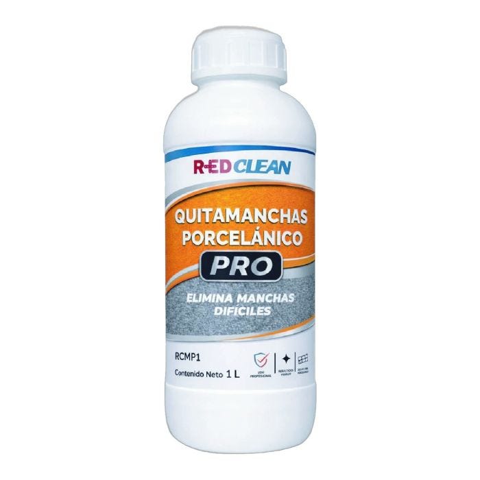 Quitamanchas Porcelánico Pro 1 L Redtools