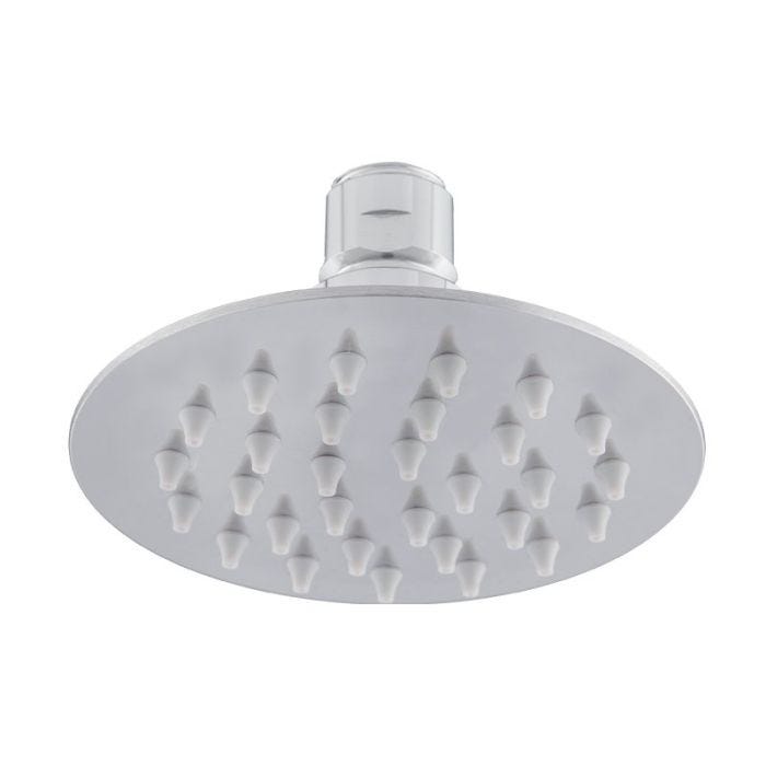 Regadera de Plato Redondo 4" Acero Inoxidable Cromo Dica