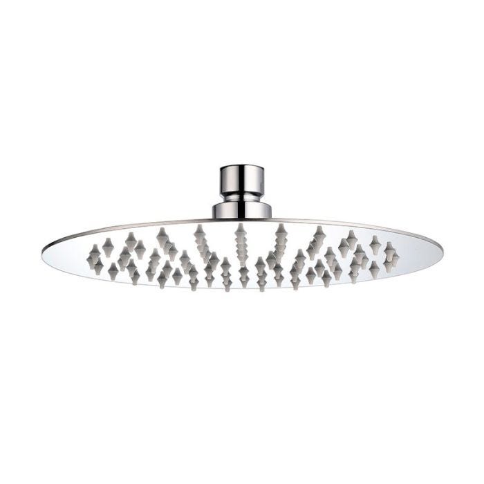 Regadera de Plato Redondo 8" Acero Inoxidable Cromo Dica