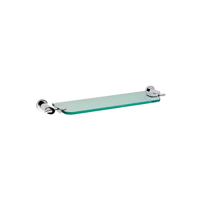 Repisa de Cristal 60 cm Nuva Cromo Helvex