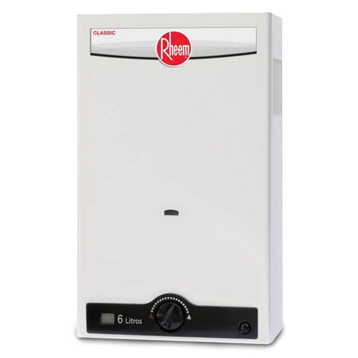 Calentador Instantáneo Gas LP 6 L/Min