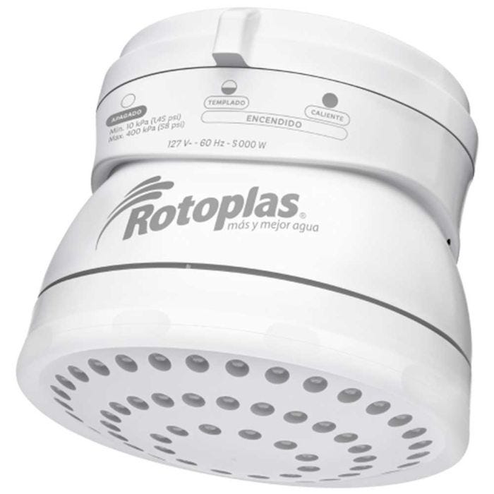 Regadera eléctrica blanca 5000 W