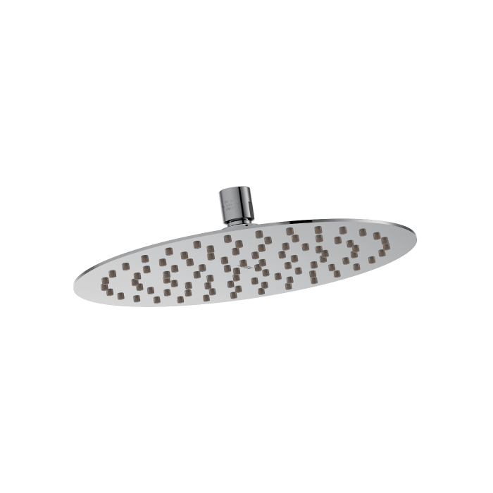 Regadera cebolleta plana tipo lluvia cromo 10" eco-performance