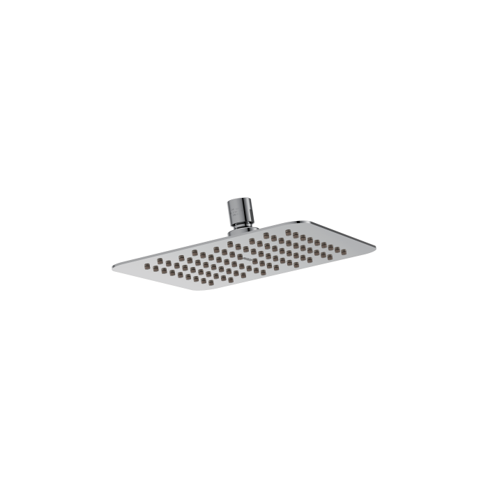 Regadera cebolleta plana tipo lluvia cromo 8" eco-performance