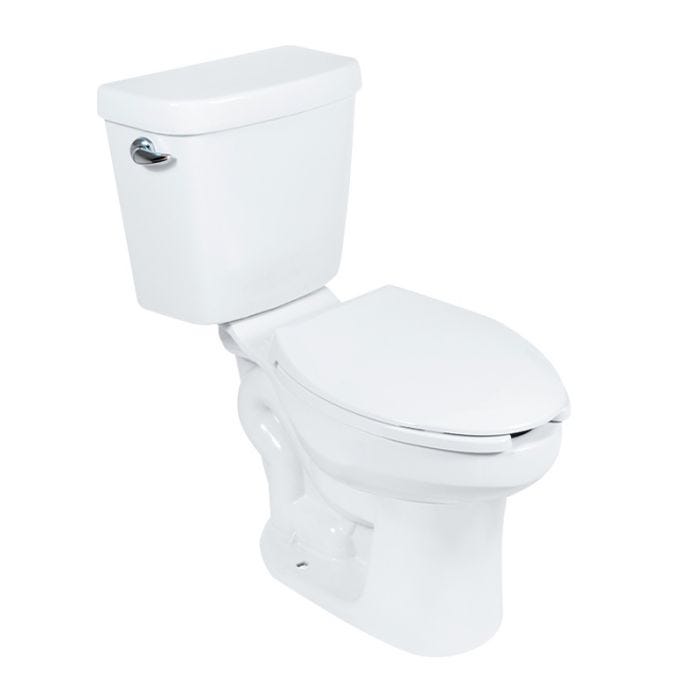 Sanitario (WC) Arona Redondo con Asiento Blanco Urrea