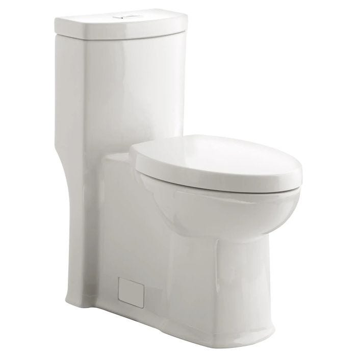 Sanitario (WC) Boulevard H2Option Una Pieza Elongado Descarga Dual 4/6 L Altura ADA Blanco American Standard