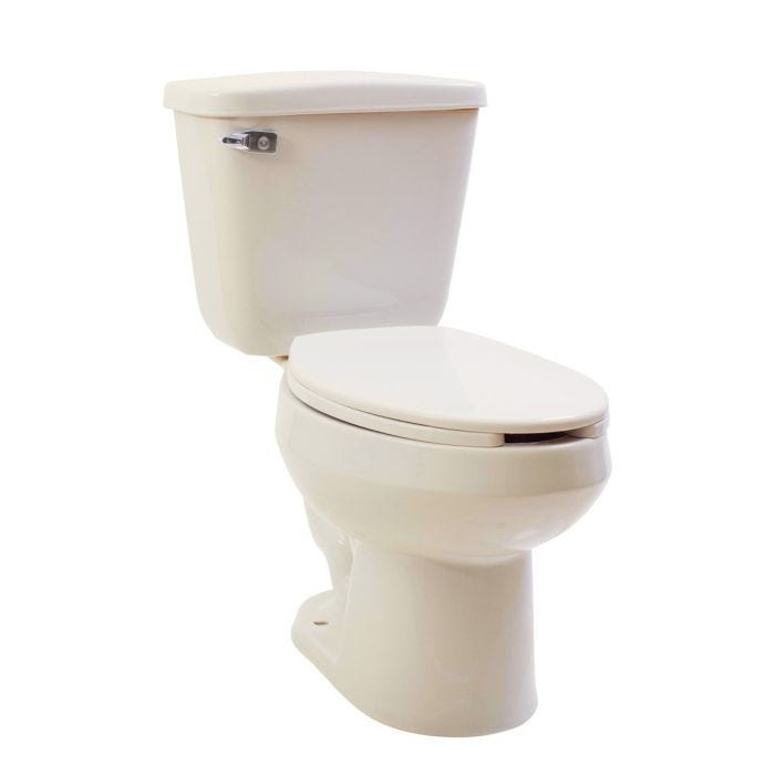 Sanitario (WC) Vienna Plus EL Dos Piezas Alargado 4.8 L Hueso Corona