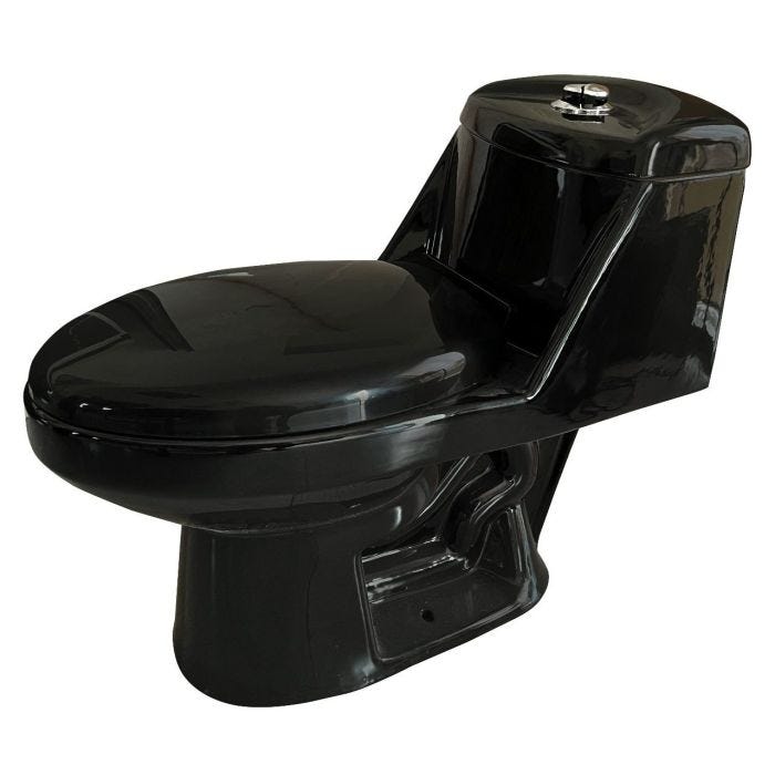 Sanitario (WC) One Piece Toscana negro