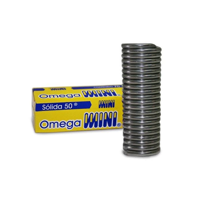 Soldadura Sólida 50 de 3 mm Presentación Mini 70 g Omega