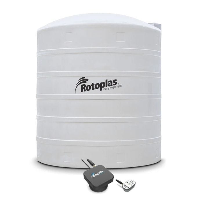 Tanque Vertical 10,000 L Smart Blanco Rotoplas