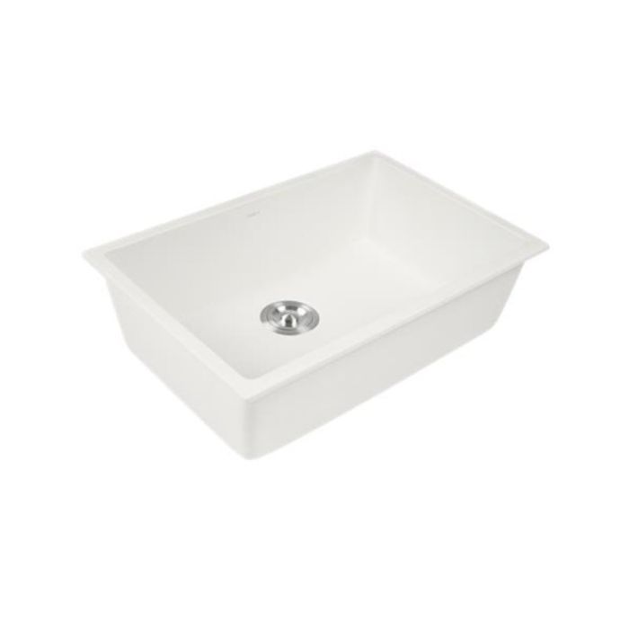 Tarja Sencilla de Cuarzo de Bajocubierta 68 x 45 cm Blanco Urrea