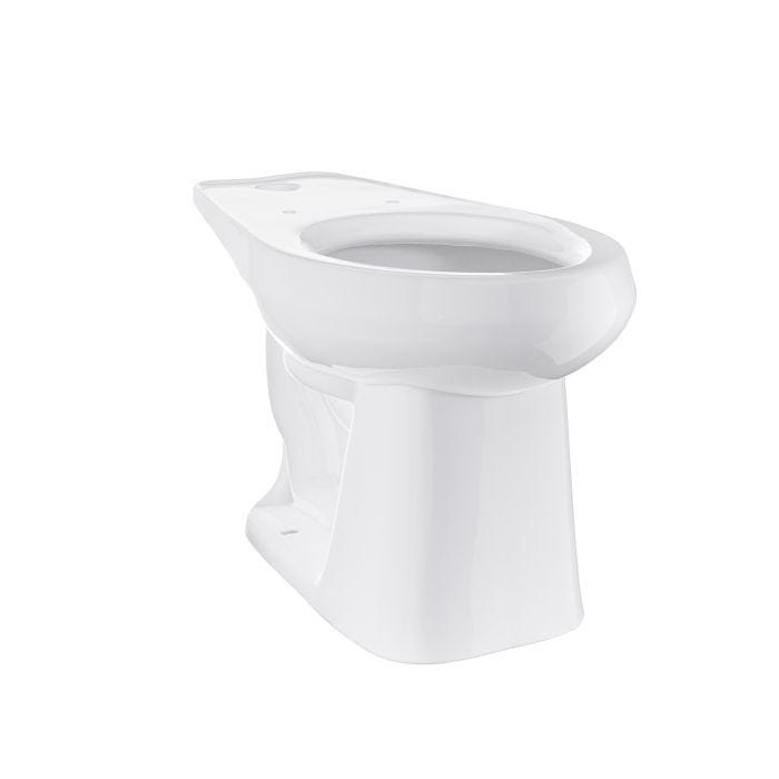 Taza Adriático alongada para fluxometro blanco 4.8 l