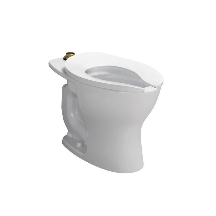 Taza para Fluxómetro TORNADO FLUSH Spud Superior 3.8/4.8/6.0 L Altura Universal CT725CUF Blanco Algodón TOTO