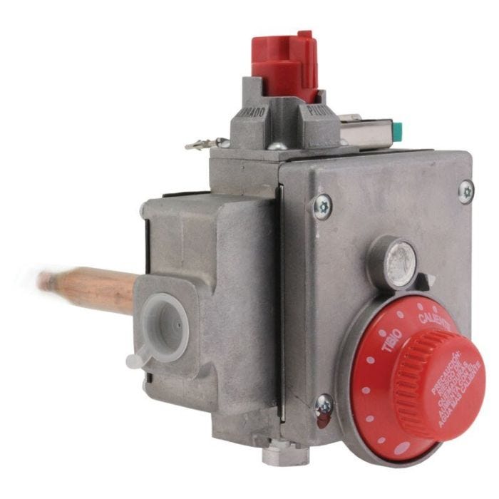 Termostato de Gas LP con Piezoeléctrico para Calentador de Gas 10-50 Gal Rheem