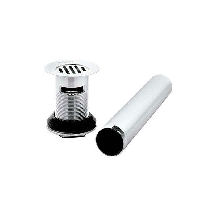 Contra de Rejilla con Rebosadero para Lavabo Cromo