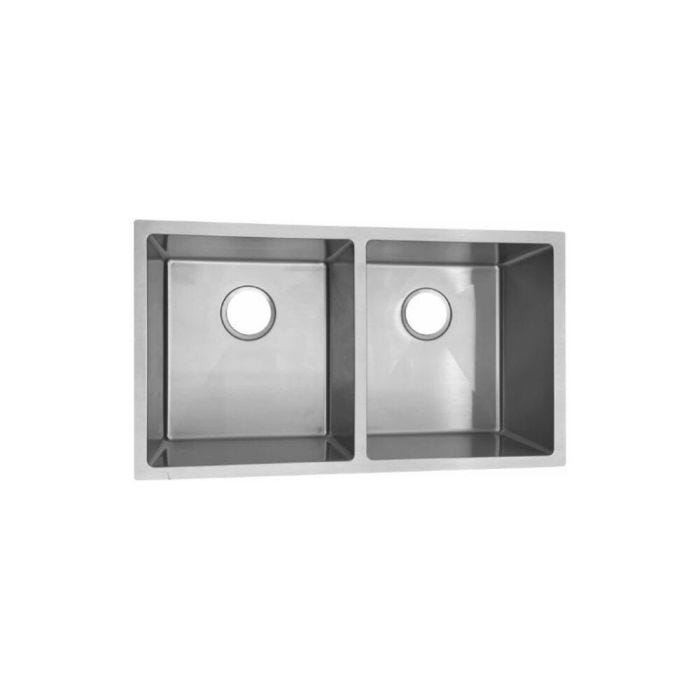 Tarja Tiber para Cocina TBS8244-9 de Submontar Dos Tinas Acero Inoxidable
