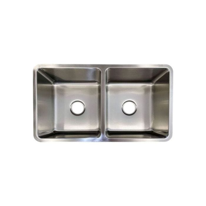Tarja Tiber para Cocina TBK3319-C de Submontar Dos Tinas Acero Inoxidable