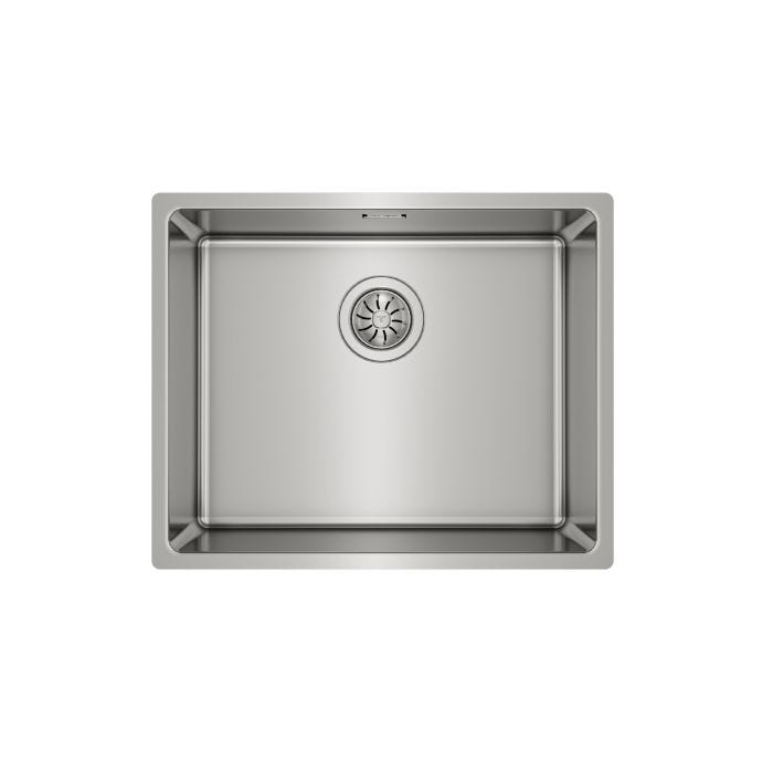 Fregadero bajo encimera con cubeta de 50 cm y SilentSmart Teka Be Linea RS15 50.40
