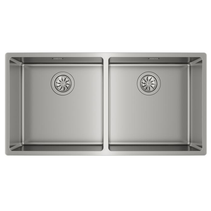 Fregadero de Submontar con SilentSmart Teka Be Linea RS15 2C 860