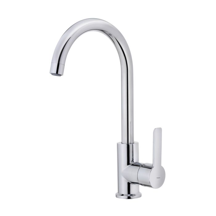 Grifo de Cocina Monomando Cromo Extreme Glow con caño giratorio Teka IN 915