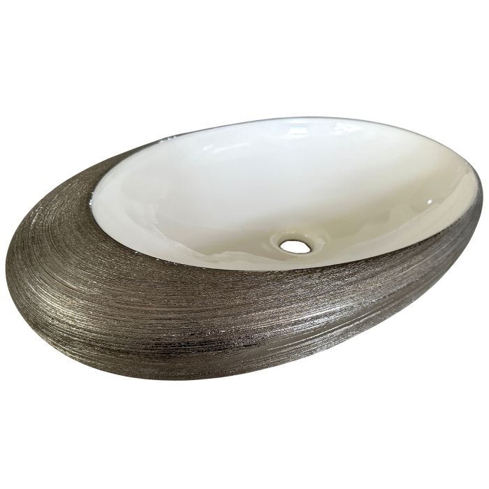 Lavabo Hermes Silver 57X37Cm Tiles TILES 2000