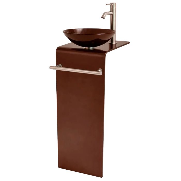 Tocador de Cristal Templado para Baño ATN-077 Chico Atenea