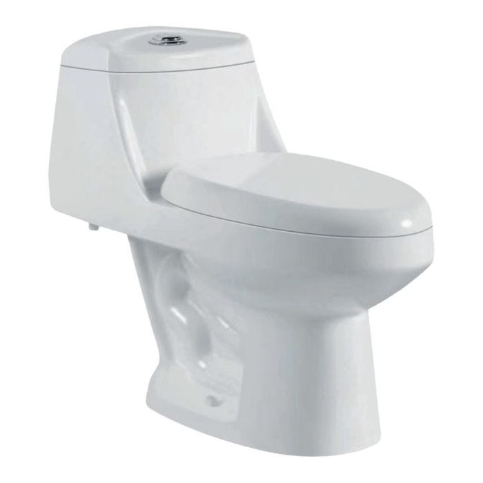 Sanitario (WC) One Piece Toscana Dual Flush Color Blanco Tendenzza