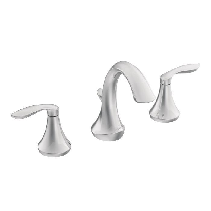 Trim de Mezcladora para Lavabo Eva de Dos Llaves Cromo Moen