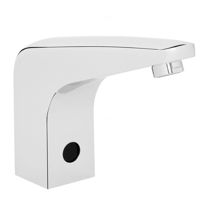 Llave de Lavabo de Sensor de Corriente Forza Acabado Cromo Helvex