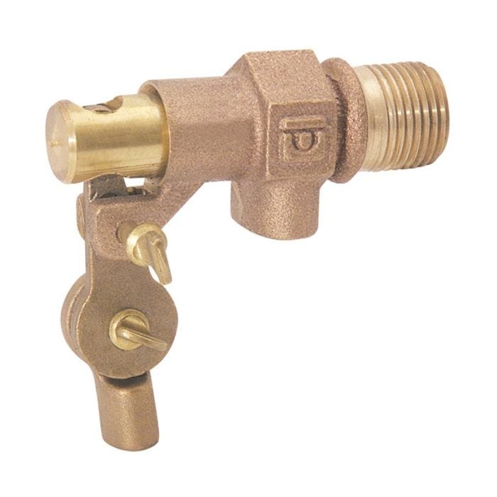 Válvula Compacta para Flotador 3/4" Bronce Urrea