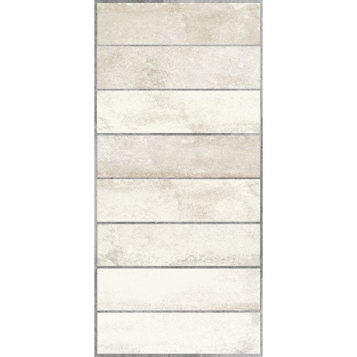 Azulejo Mediterraneo Brillante 28 x 60 cm Crema - CAJA con 1.68 m²