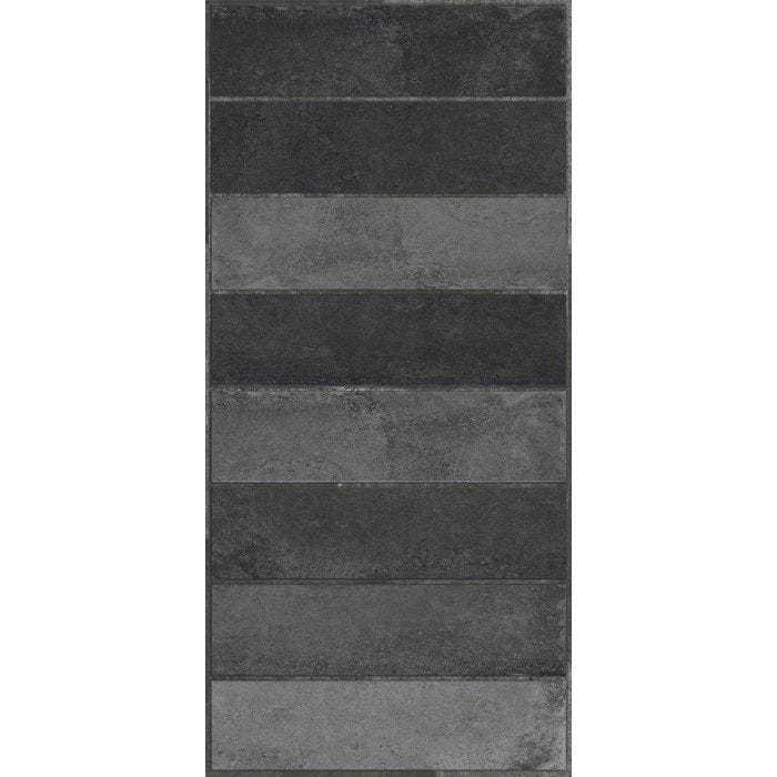 Azulejo Mediterraneo Brillante 28 x 60 cm Negro - CAJA con 1.68 m²
