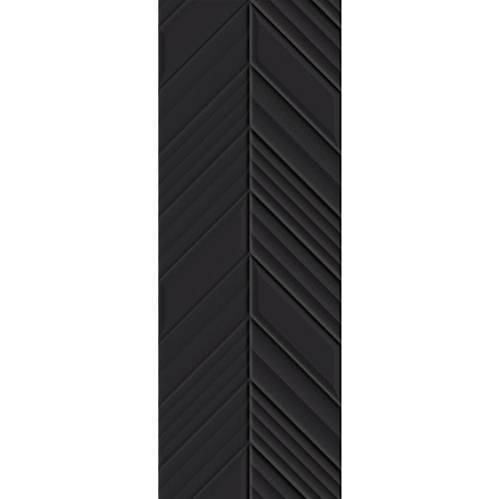 Azulejo Nexo Satinado 22.3 x 60 cm Negro - CAJA con 2.01 m²