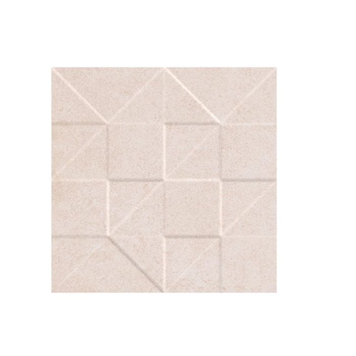 Piso Kubrik 20.1 x 20.1 cm Beige - CAJA con 1.53 m²