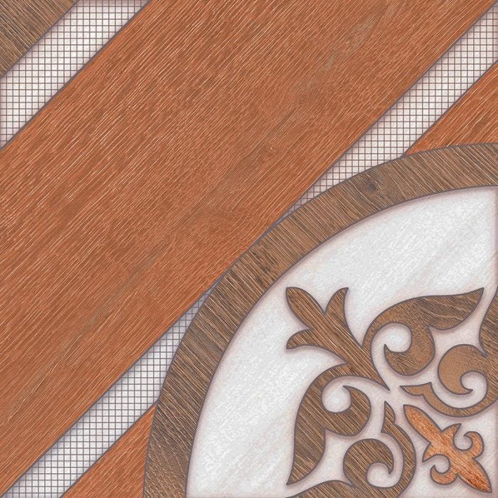 Piso Linares Brillante 35.7 x 35.7 cm Terracota - CAJA con 1.78 m²