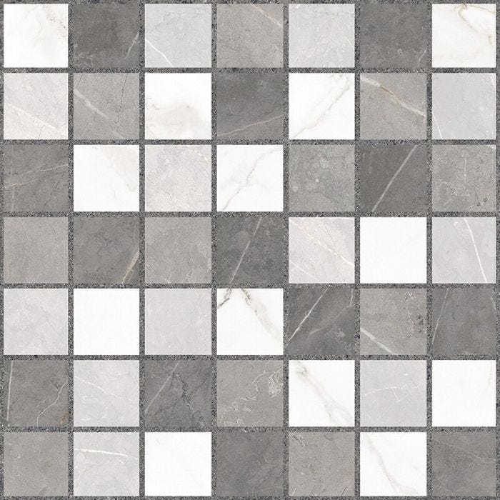 Piso Lisboa 20.1 x 20.1 cm Gris - CAJA con 1.53 m²