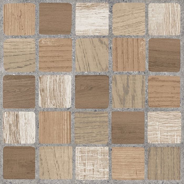 Piso Madero 20.1 x 20.1 cm Moka - CAJA con 1.53 m²
