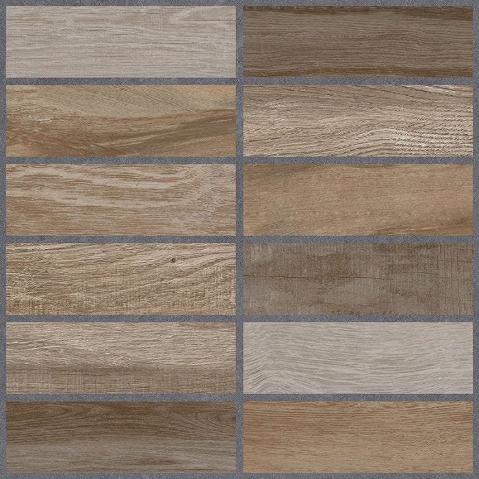 Piso Monaco 20.1 x 20.1 cm Cafe - CAJA con 1.53 m²