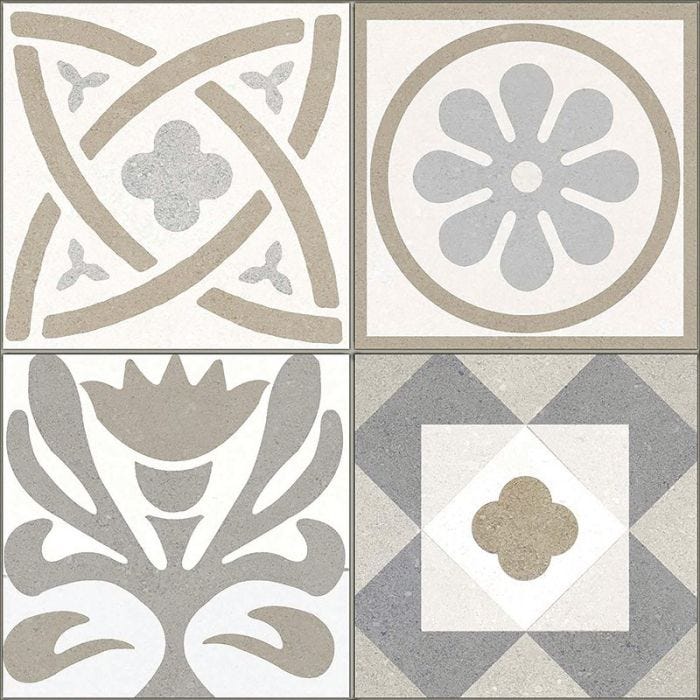 Piso Montejo 45 x 45 cm Almendra - CAJA con 1.62 m²